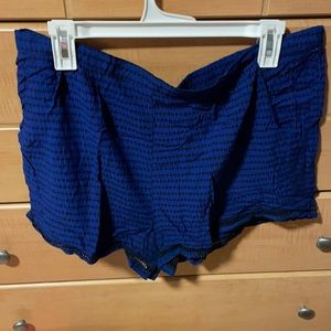Blue & Black Xhilaration Shorts